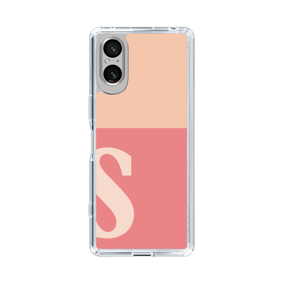 Slim Protection Case［ Original - initial two tone - S pink ］