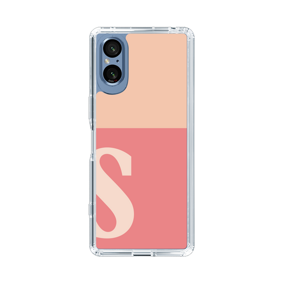 Slim Protection Case［ Original - initial two tone - S pink ］