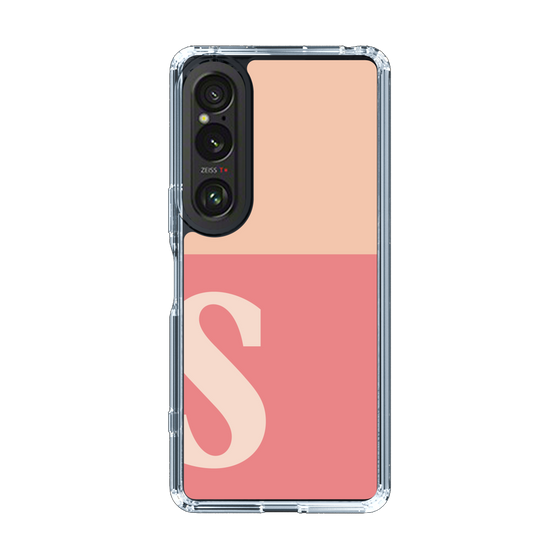Slim Protection Case［ Original - initial two tone - S pink ］