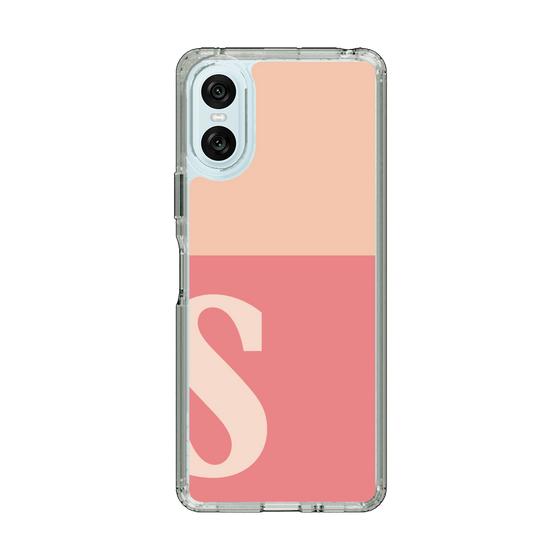 Slim Protection Case［ Original - initial two tone - S pink ］
