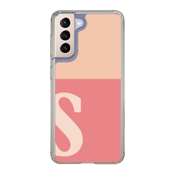 Slim Protection Case［ Original - initial two tone - S pink ］