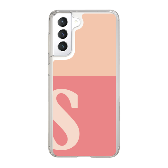 Slim Protection Case［ Original - initial two tone - S pink ］