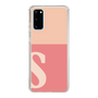 Slim Protection Case［ Original - initial two tone - S pink ］