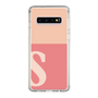 Slim Protection Case［ Original - initial two tone - S pink ］