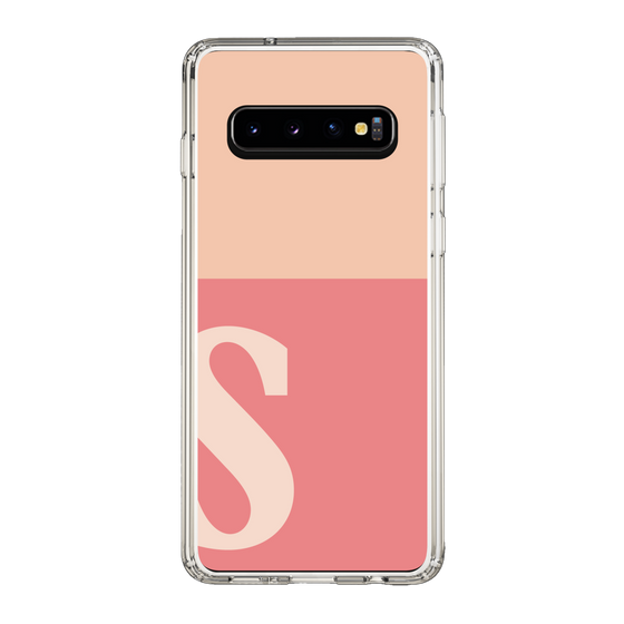 Slim Protection Case［ Original - initial two tone - S pink ］