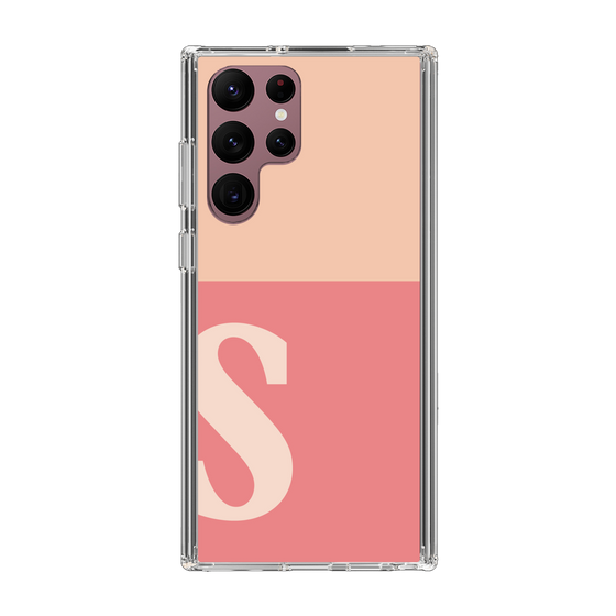 Slim Protection Case［ Original - initial two tone - S pink ］