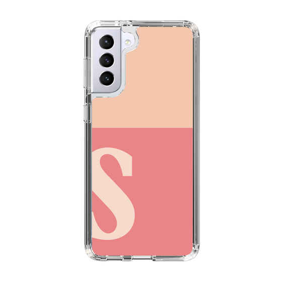 Slim Protection Case［ Original - initial two tone - S pink ］