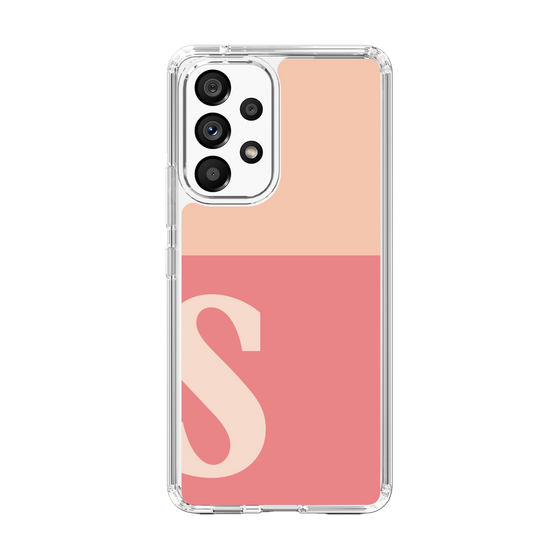 Slim Protection Case［ Original - initial two tone - S pink ］