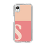 Slim Protection Case［ Original - initial two tone - S pink ］