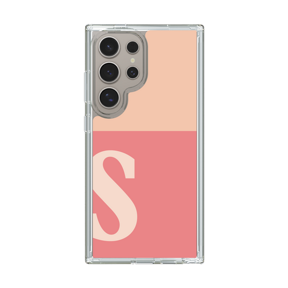 Slim Protection Case［ Original - initial two tone - S pink ］
