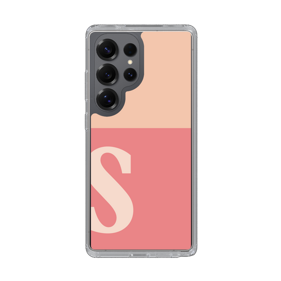 Slim Protection Case［ Original - initial two tone - S pink ］