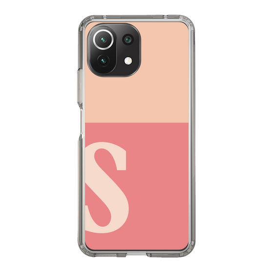 Slim Protection Case［ Original - initial two tone - S pink ］