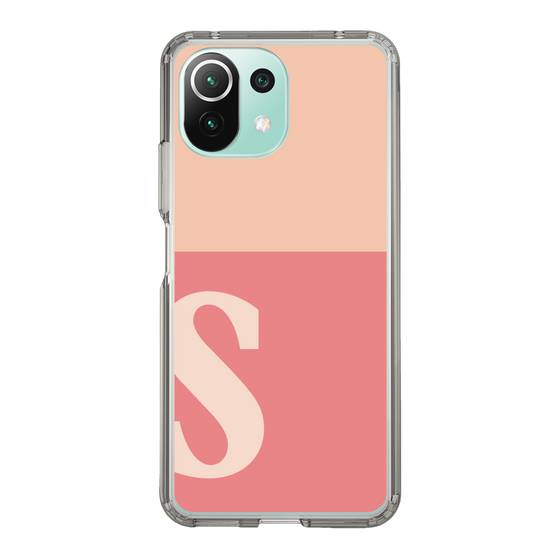 Slim Protection Case［ Original - initial two tone - S pink ］