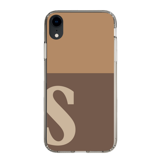 Slim Protection Case［ Original - initial two tone - S brown ］