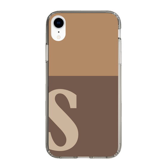 Slim Protection Case［ Original - initial two tone - S brown ］