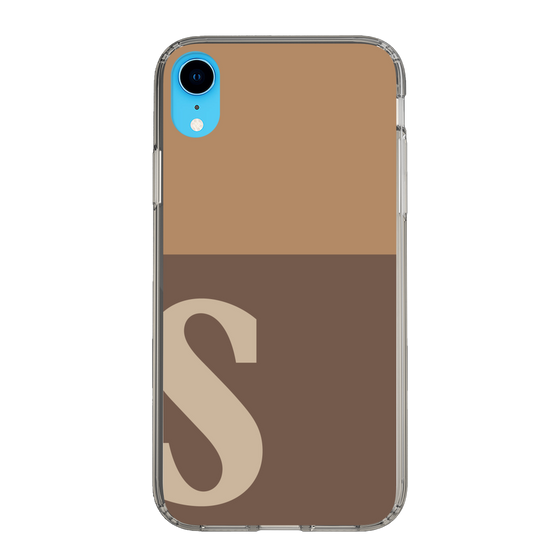 Slim Protection Case［ Original - initial two tone - S brown ］