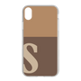 Slim Protection Case［ Original - initial two tone - S brown ］