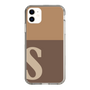 Slim Protection Case［ Original - initial two tone - S brown ］