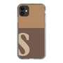 Slim Protection Case［ Original - initial two tone - S brown ］