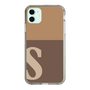 Slim Protection Case［ Original - initial two tone - S brown ］
