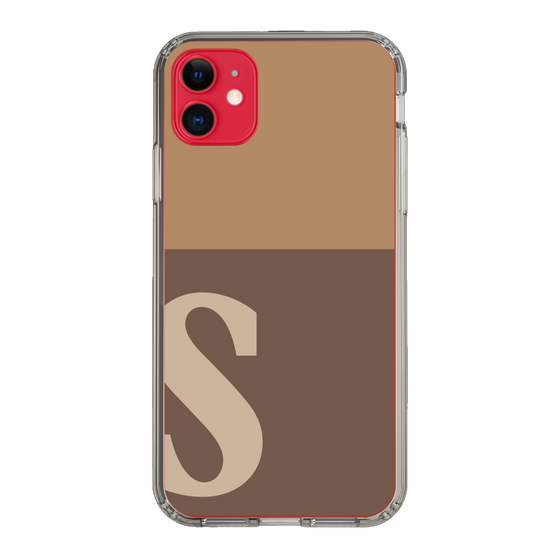 Slim Protection Case［ Original - initial two tone - S brown ］
