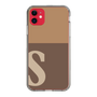 Slim Protection Case［ Original - initial two tone - S brown ］