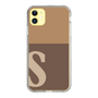 Slim Protection Case［ Original - initial two tone - S brown ］