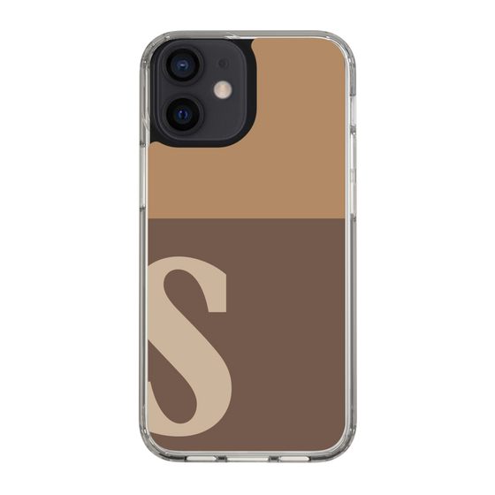 Slim Protection Case［ Original - initial two tone - S brown ］