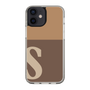 Slim Protection Case［ Original - initial two tone - S brown ］