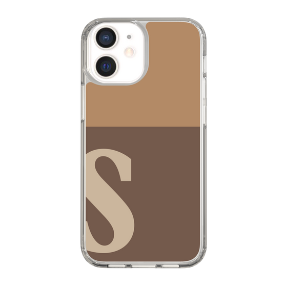 Slim Protection Case［ Original - initial two tone - S brown ］