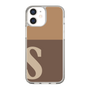Slim Protection Case［ Original - initial two tone - S brown ］