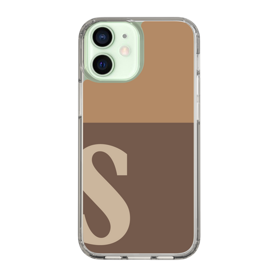 Slim Protection Case［ Original - initial two tone - S brown ］