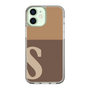Slim Protection Case［ Original - initial two tone - S brown ］