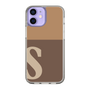 Slim Protection Case［ Original - initial two tone - S brown ］
