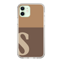 Slim Protection Case［ Original - initial two tone - S brown ］