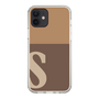 Slim Protection Case［ Original - initial two tone - S brown ］