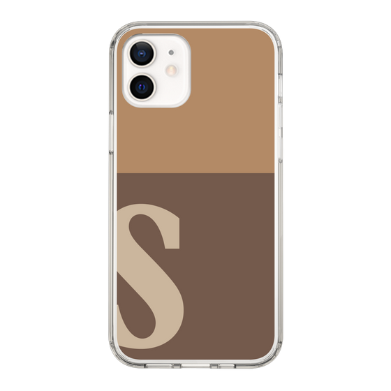 Slim Protection Case［ Original - initial two tone - S brown ］