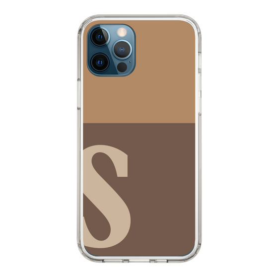 Slim Protection Case［ Original - initial two tone - S brown ］