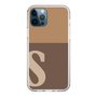 Slim Protection Case［ Original - initial two tone - S brown ］
