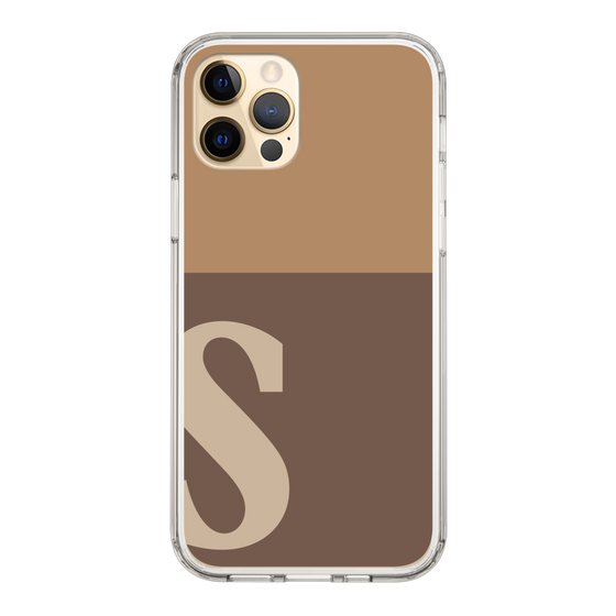 Slim Protection Case［ Original - initial two tone - S brown ］