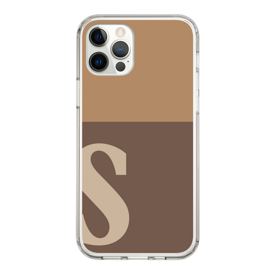 Slim Protection Case［ Original - initial two tone - S brown ］