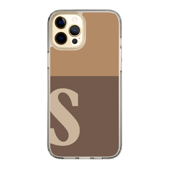 Slim Protection Case［ Original - initial two tone - S brown ］