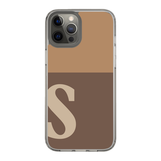 Slim Protection Case［ Original - initial two tone - S brown ］