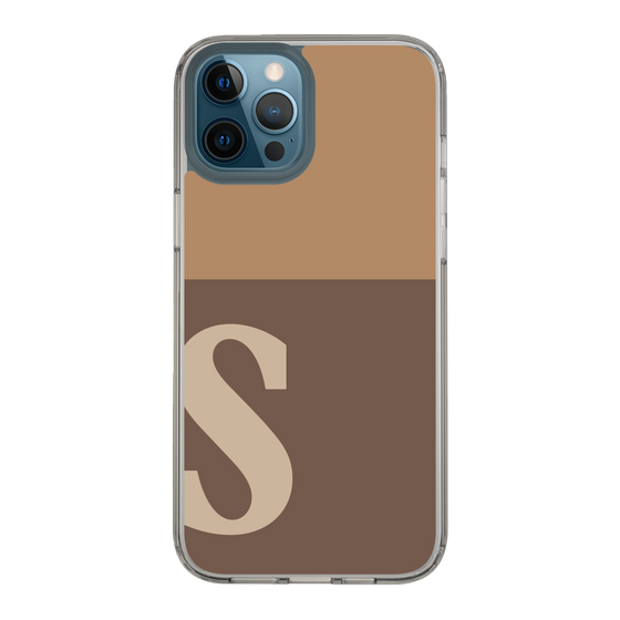Slim Protection Case［ Original - initial two tone - S brown ］
