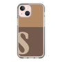 Slim Protection Case［ Original - initial two tone - S brown ］
