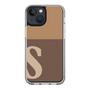Slim Protection Case［ Original - initial two tone - S brown ］