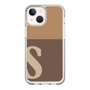 Slim Protection Case［ Original - initial two tone - S brown ］