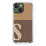 Slim Protection Case［ Original - initial two tone - S brown ］