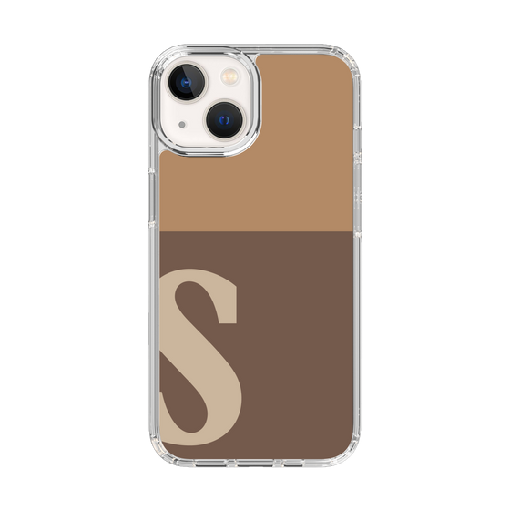 Slim Protection Case［ Original - initial two tone - S brown ］