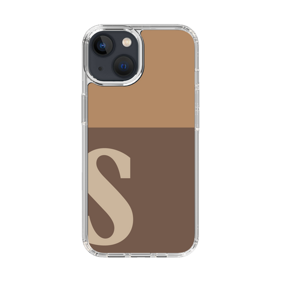 Slim Protection Case［ Original - initial two tone - S brown ］